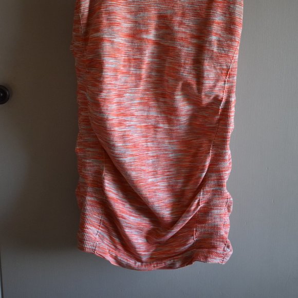 Athleta Sport Stretch Tank Top XS Orange Heather - Picture 7 of 9